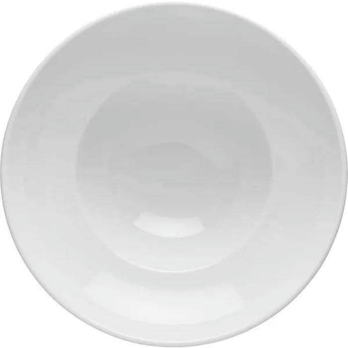 Тарелка для пасты «Кашуб-хел» фарфор 400мл D=260,H=85мм белый