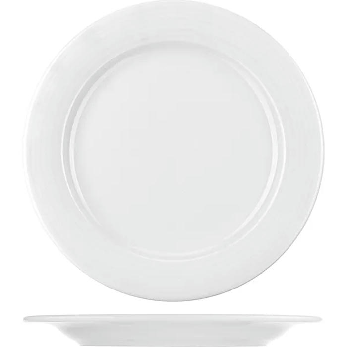 Тарелка для десерта «Нина» керамика D=190,H=18мм белый
