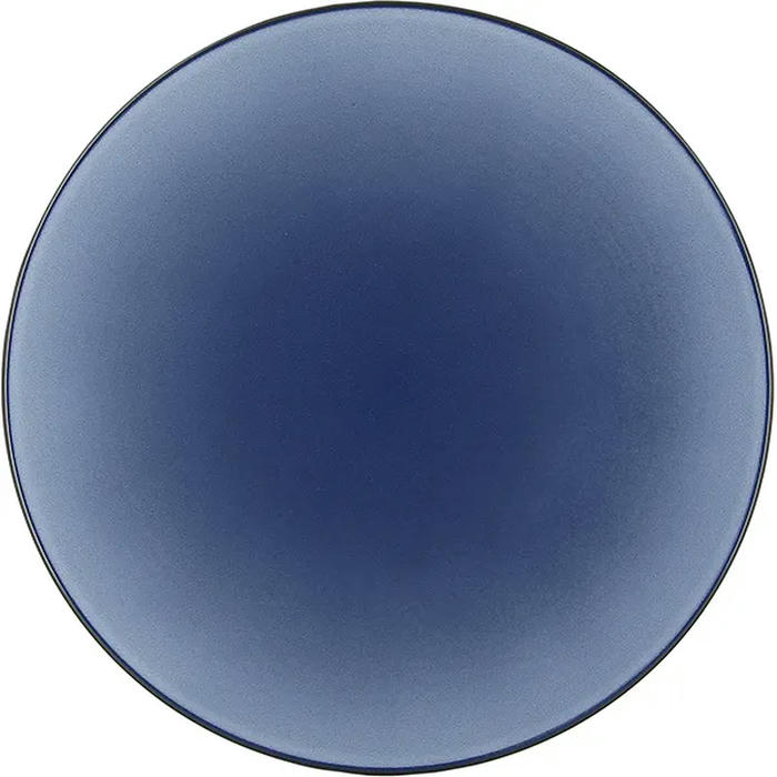 Тарелка мелкая «Экинокс» фарфор D=26,H=3см синий