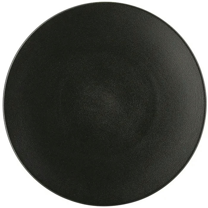 Тарелка мелкая «Экинокс» керамика D=310,H=35мм черный