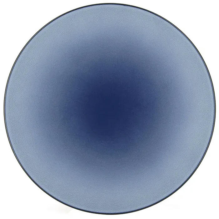 Тарелка мелкая «Экинокс» керамика D=31см синий
