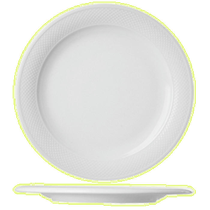 Блюдо круглое «Портофино» фарфор D=310,H=32мм белый