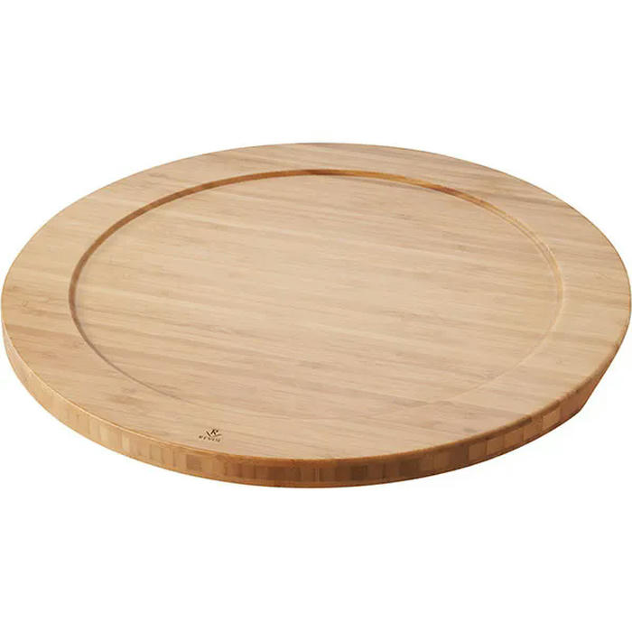 Подставка для блюда «Базальт» бамбук D=360,H=18мм