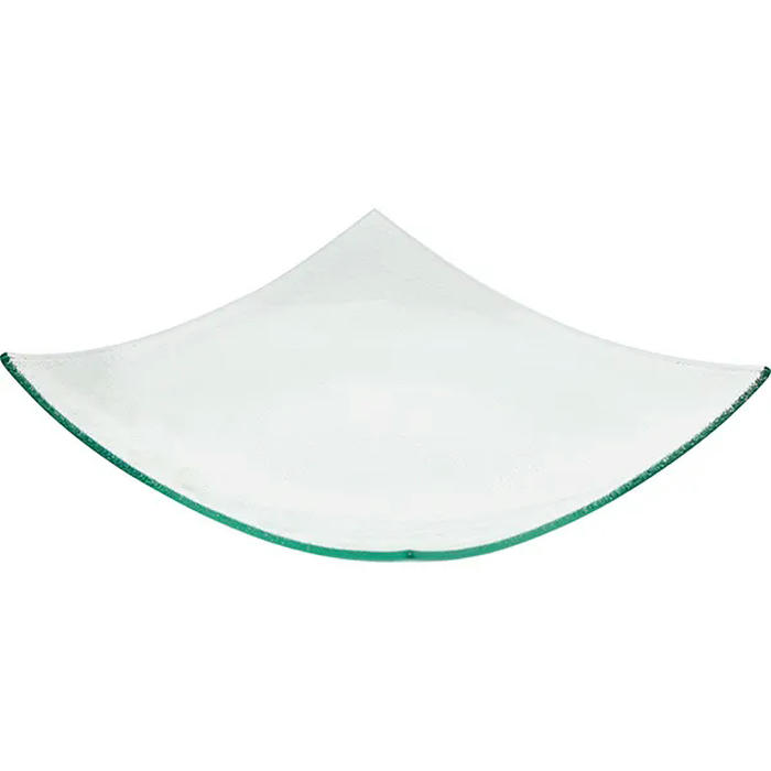 Салатник «Матиз» стекло 0,55л ,H=25,L=290,B=290мм прозр.,зелен