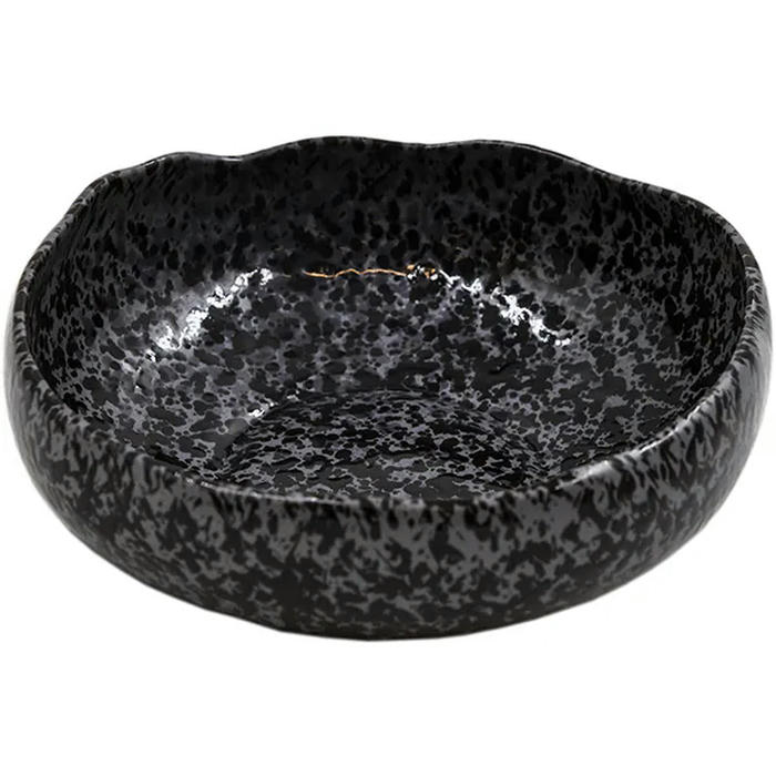 Салатник «Саванна блэк» керамика 1,3л D=215,H=75мм черный