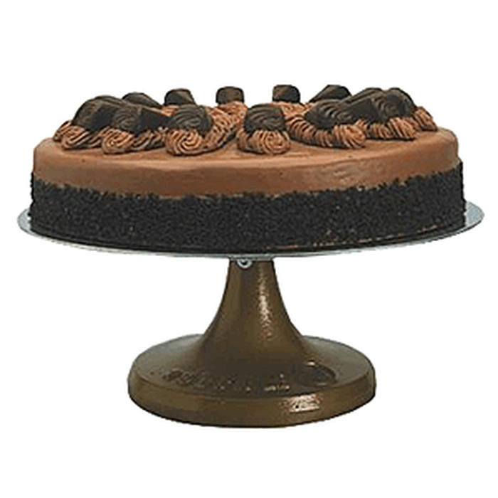 Подставка для торта вращающаяся D=30,5,H=12,5см бронз