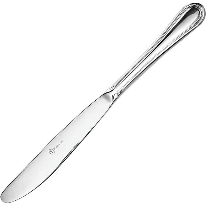 Нож столовый «СОНЕТ» сталь нерж. ,L=220/114,B=20мм металлич