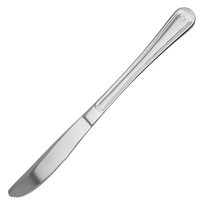 Нож столовый «Суперга» сталь нерж. ,L=22/11,B=1см металлич