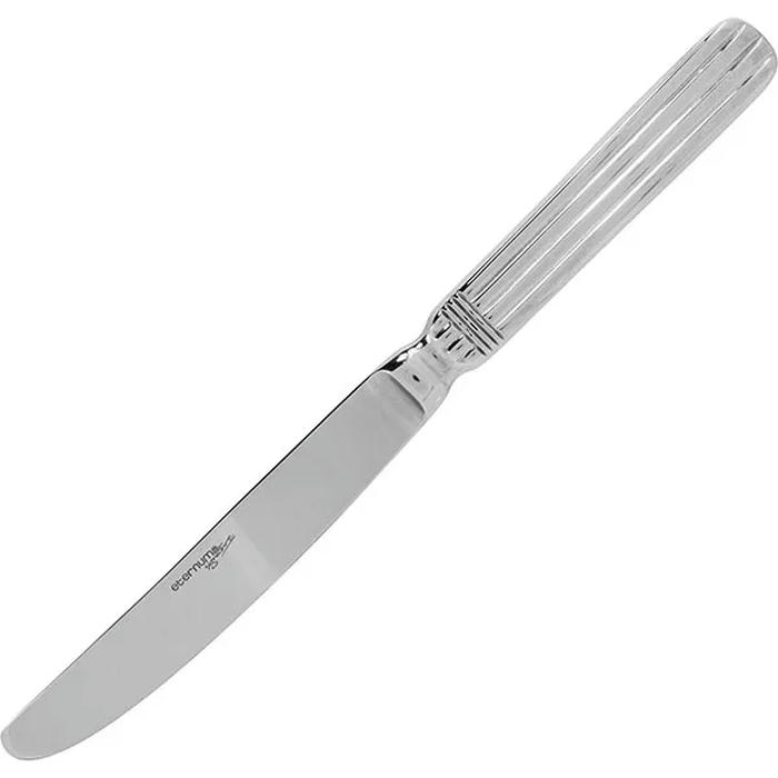 Нож столовый «Библос» сталь нерж. ,L=240/125,B=10мм металлич