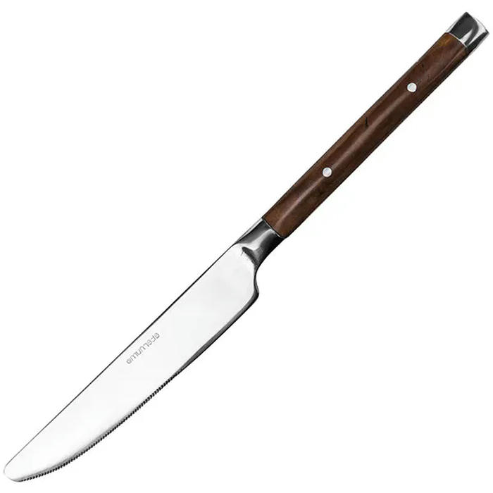 Нож столовый «Рустик» сталь нерж.,пластик ,L=225/120,B=18мм