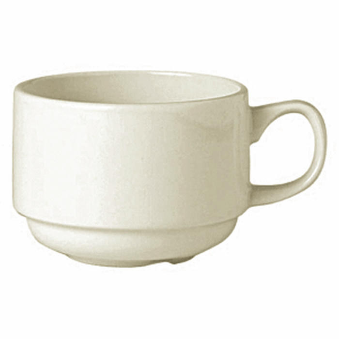 Чашка чайная «Айвори» фарфор 170мл D=75,H=60мм айвори