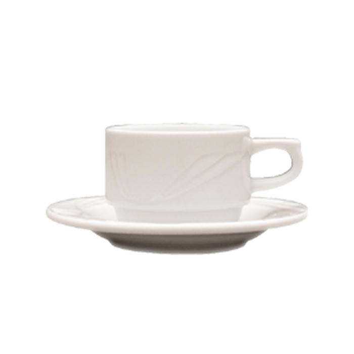 Чашка кофейная «Аркадия» фарфор 80мл D=60,H=45,B=90мм белый