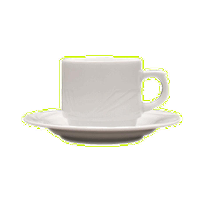 Чашка кофейная «Аркадия» фарфор 100мл D=60,H=55,B=85мм белый