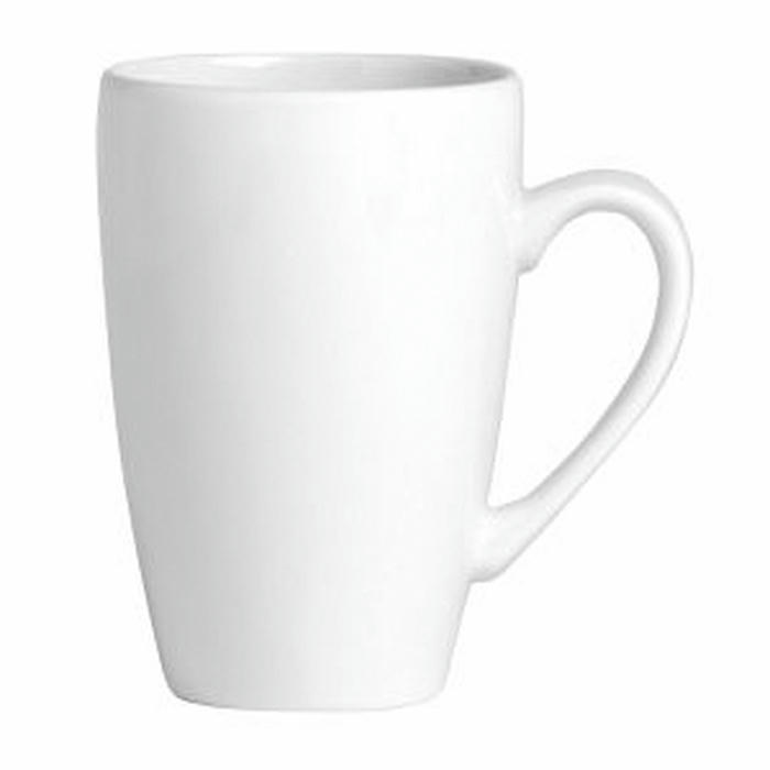 Чашка кофейная «Симплисити» фарфор 85мл D=53,H=77,L=85мм белый