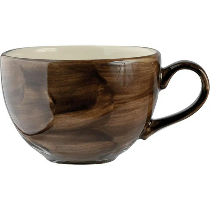 Чашка кофейная «Пепперкорн» фарфор 85мл D=65,H=50,L=85мм коричнев.,бежев