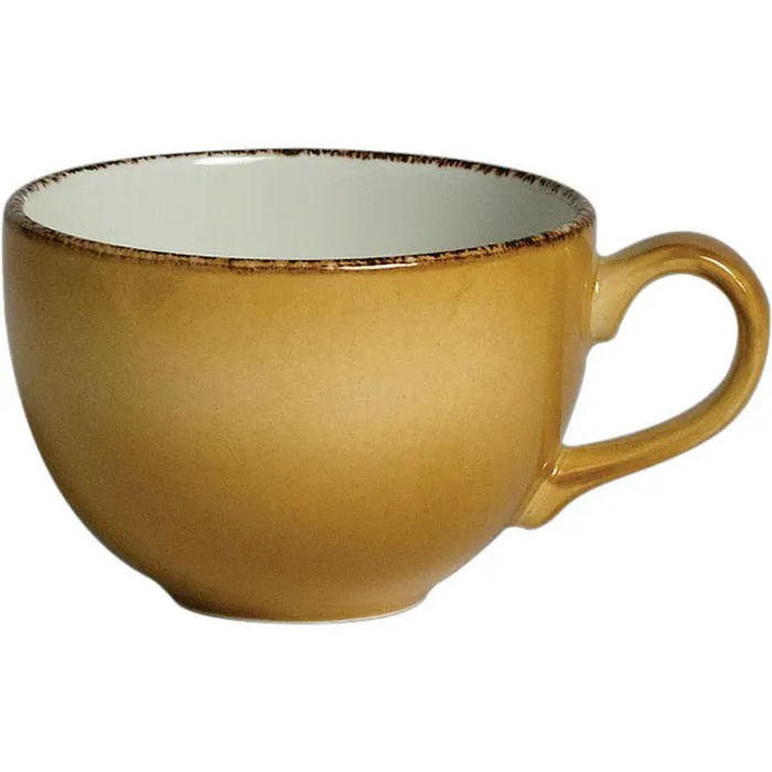 Чашка кофейная «Террамеса мастед» фарфор 85мл D=65,H=50,L=85мм св.корич