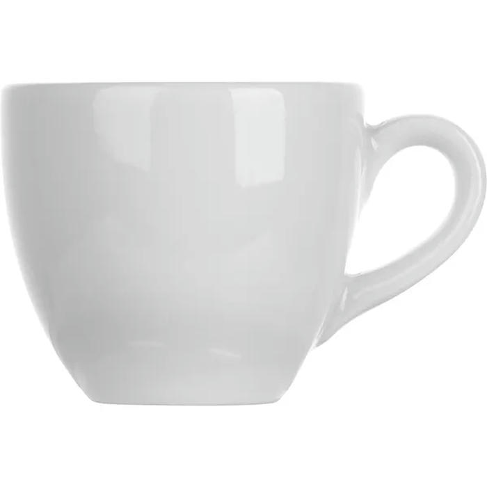 Чашка кофейная «Аида» фарфор 80мл D=6,H=5,L=9см белый