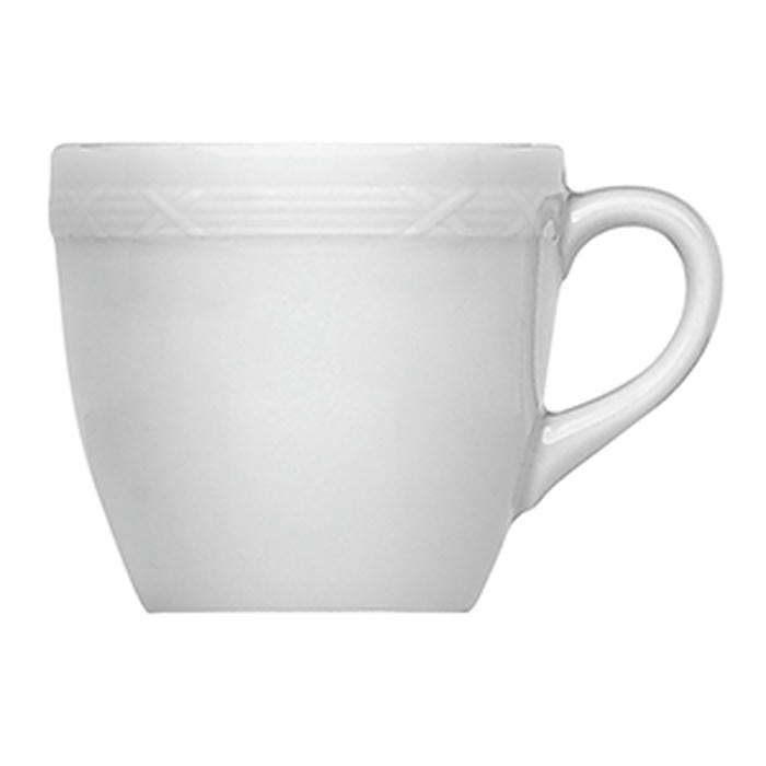 Чашка кофейная «Штутгарт» фарфор 100мл D=67мм белый