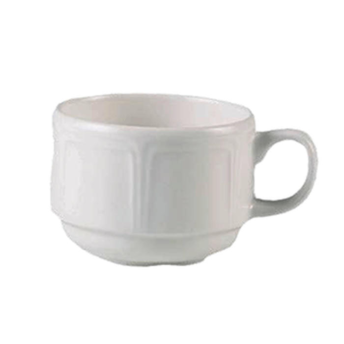 Чашка кофейная «Торино» фарфор 85мл D=65мм белый