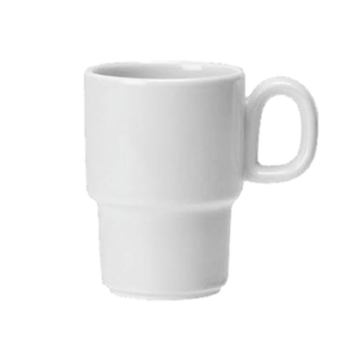 Чашка кофейная «Лив» фарфор 85мл D=55мм белый
