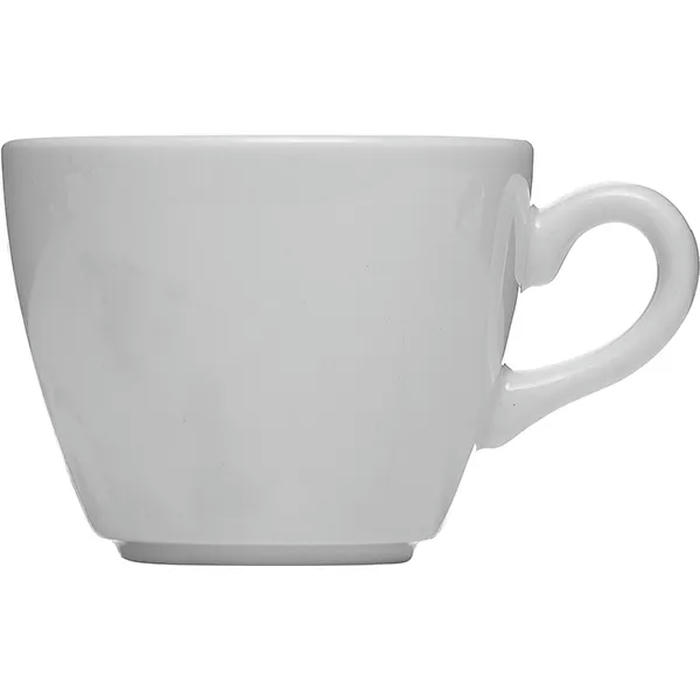 Чашка кофейная «Лив» фарфор 85мл D=7см белый