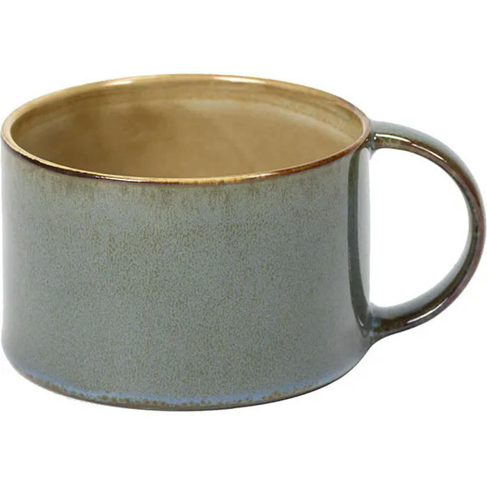 Чашка чайная «Тэрр де Рэ» керамика 190мл D=80,H=51мм серый,голуб
