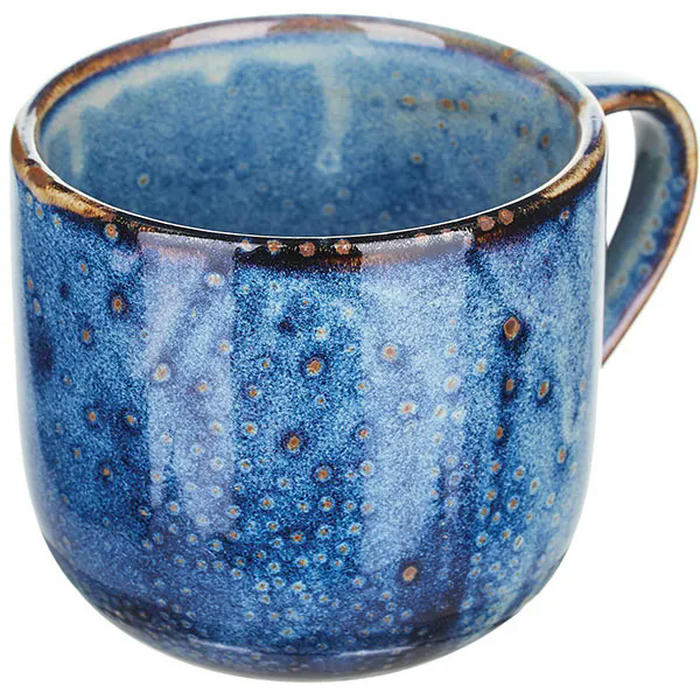 Чашка чайная «Ирис» фарфор 350мл D=9,H=8см голуб