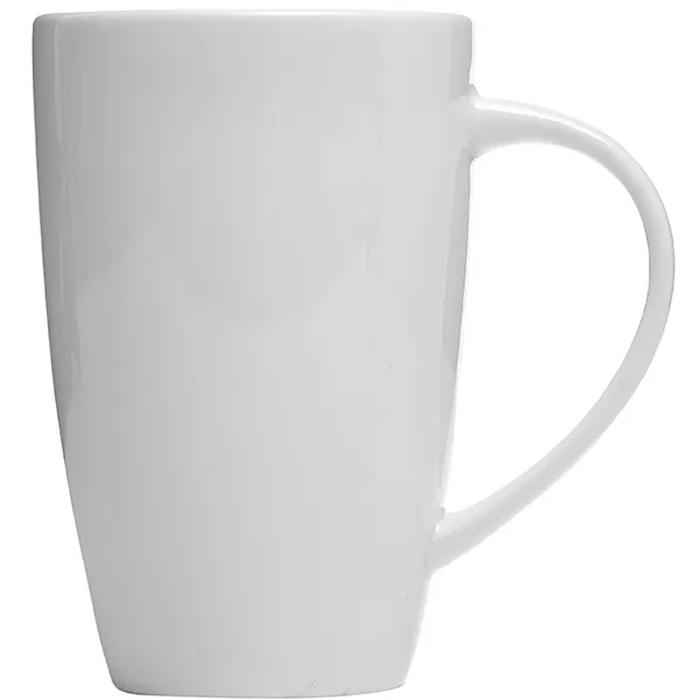 Кружка чайная «Монако» фарфор 285мл D=75,L=105мм белый