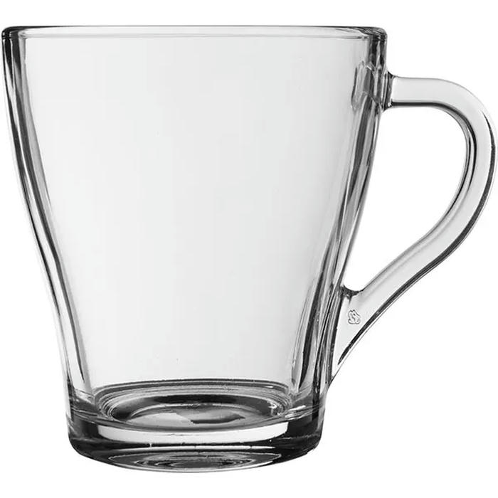 Чашка чайная «Грация» стекло 250мл D=84,H=95мм прозр