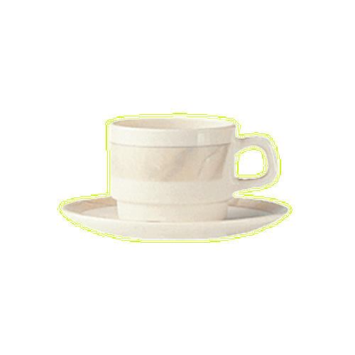 Чашка чайная «Сахара»; стекло; 190мл; D=7.5,H=6.5,L=10.5см; бежев.,песочн.