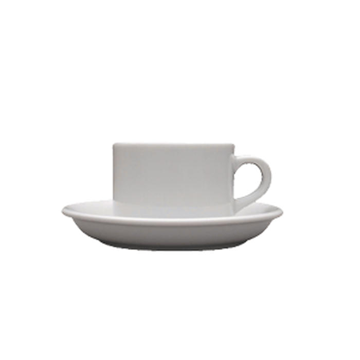 Чашка чайная «Америка» фарфор 190мл D=8,H=6,B=8см белый