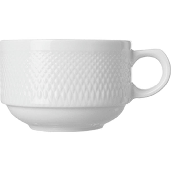 Чашка чайная «Портофино» фарфор 250мл D=9,H=6см белый