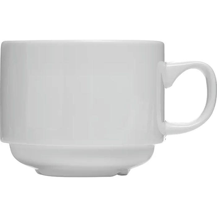 Чашка чайная «Монако» фарфор 213мл D=75,H=70мм белый