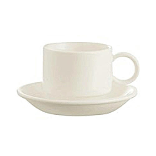 Чашка чайная «Дайринг»; фарфор; 220мл; D=8,H=6.7см; белый