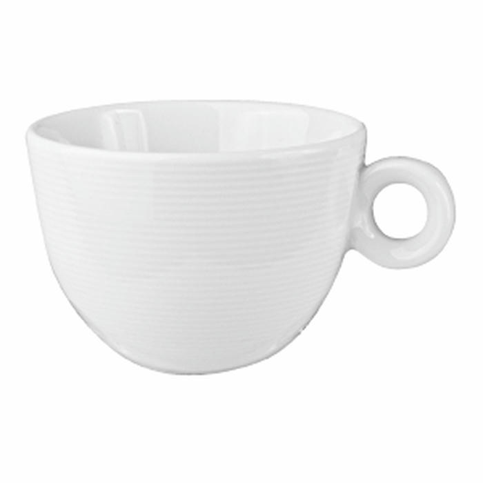 Чашка чайная «Это» фарфор 190мл ,H=60,L=115мм белый