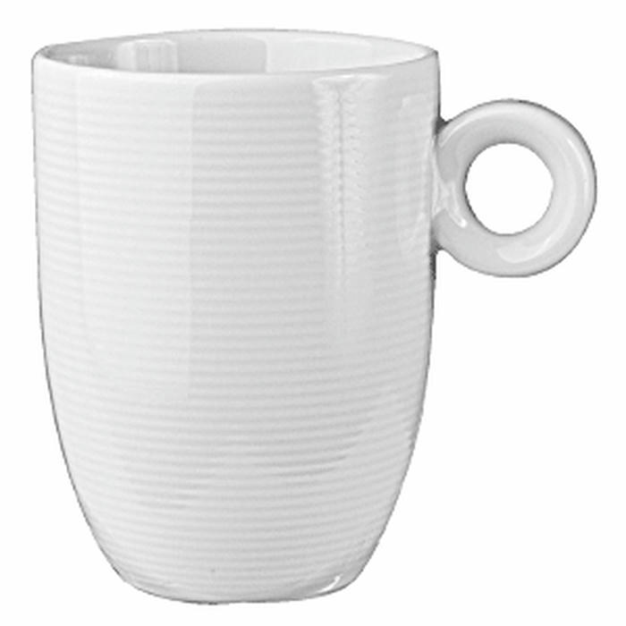 Чашка чайная «Это» фарфор 200мл ,H=9,L=10см белый
