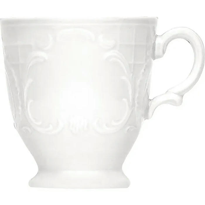 Чашка чайная «Моцарт» фарфор 180мл D=76,H=83мм белый