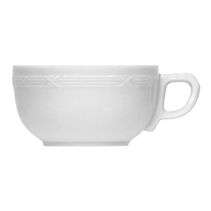 Чашка чайная «Штутгарт» фарфор 180мл D=9см белый