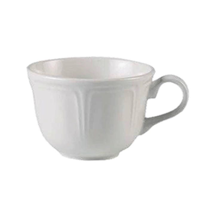 Чашка чайная «Торино» фарфор 228мл белый