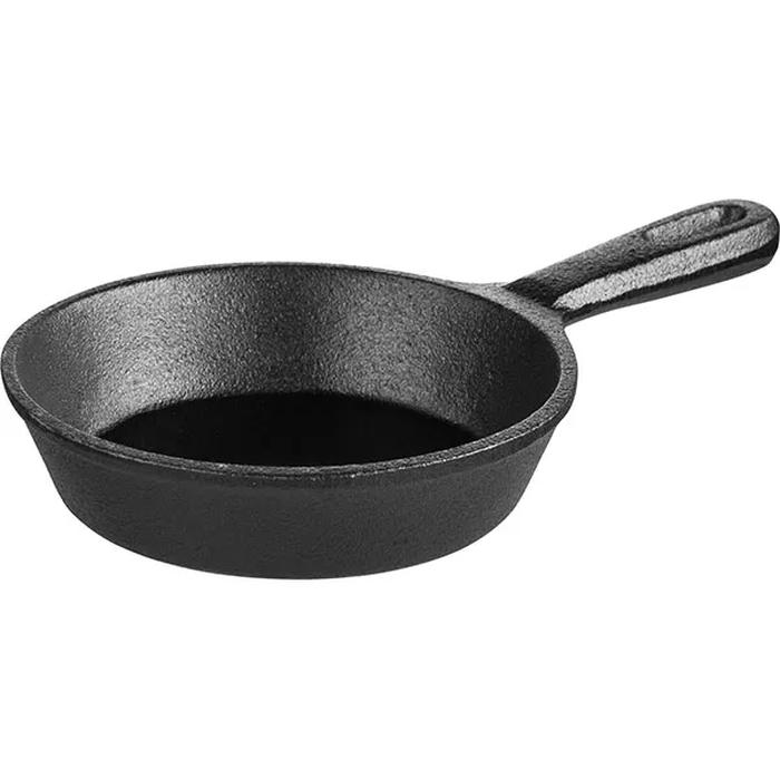 Сковорода-мини «Эмбер Каст» чугун D=12,5см черный