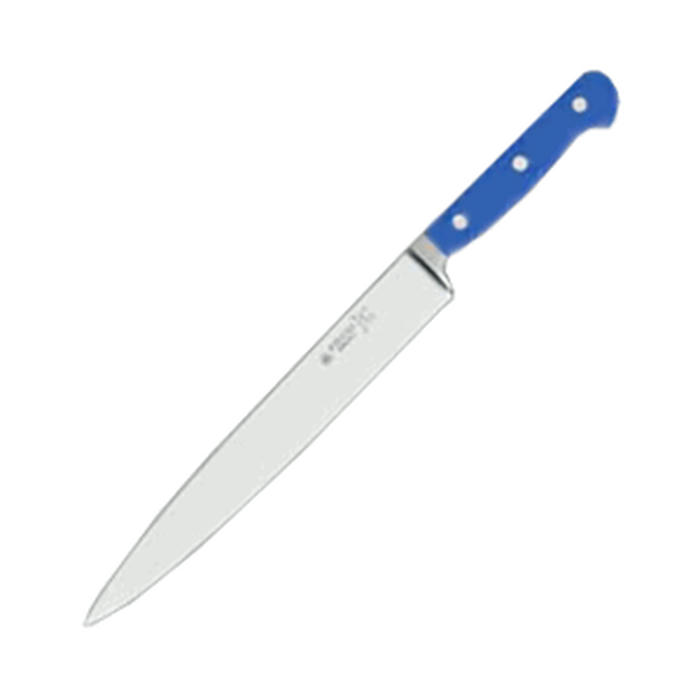 Нож кухонный универсальный сталь,пластик ,L=18см голуб.,металлич