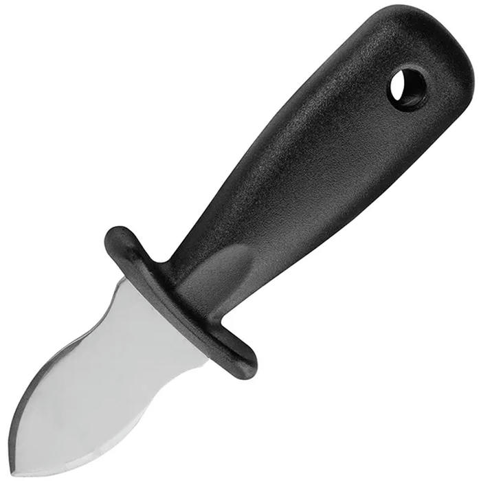 Нож для устриц «Тутти» сталь нерж.,пластик ,L=150/50,B=35мм черный,металлич