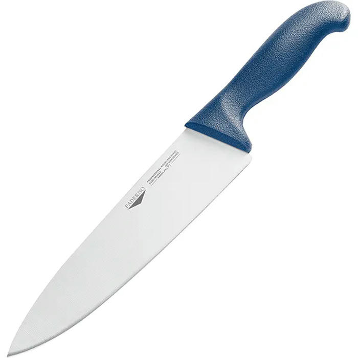 Нож поварской сталь ,L=405/260,B=55мм синий,металлич