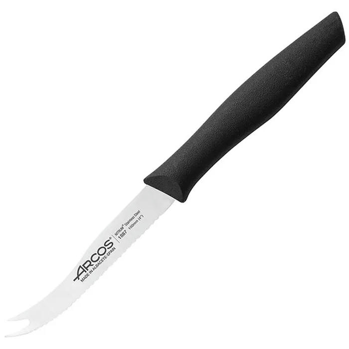 Нож для сыра «Нова» сталь нерж.,полипроп. ,L=215/105,B=15мм черный,металлич