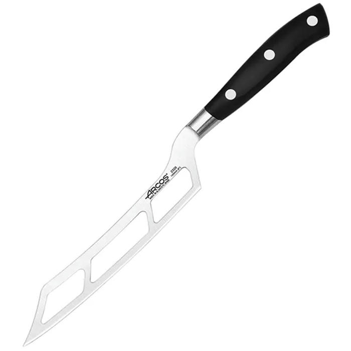 Нож для сыра «Ривьера» сталь нерж.,полиоксиметилен ,L=288/145,B=32мм черный,металлич