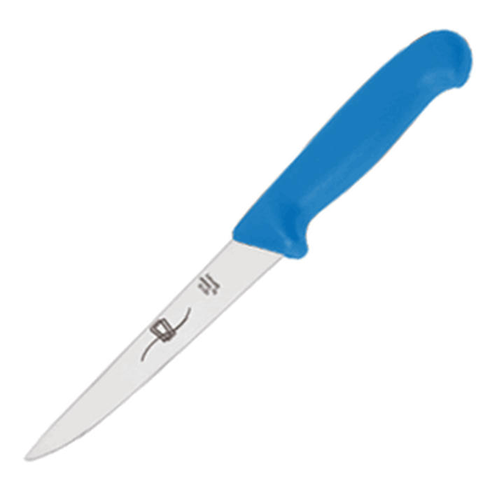 Нож обвалочный ,L=13см голуб.,металлич