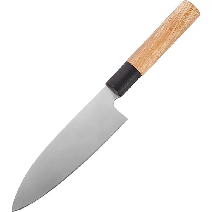 Нож для мяса «Деба» сталь нерж.,дерево ,L=16,5/30,5см бежев.,металлич
