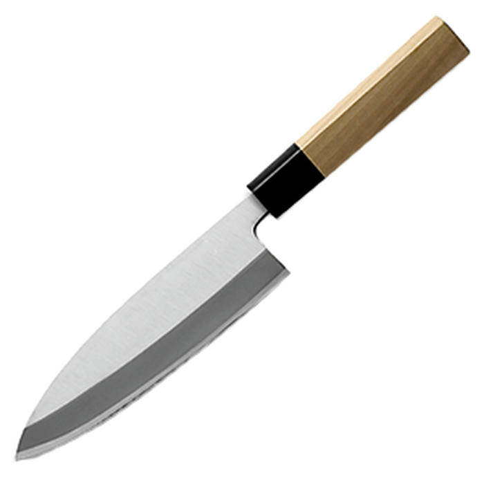 Нож для мяса «Деба» сталь нерж.,дерево ,L=10,5см бежев.,металлич