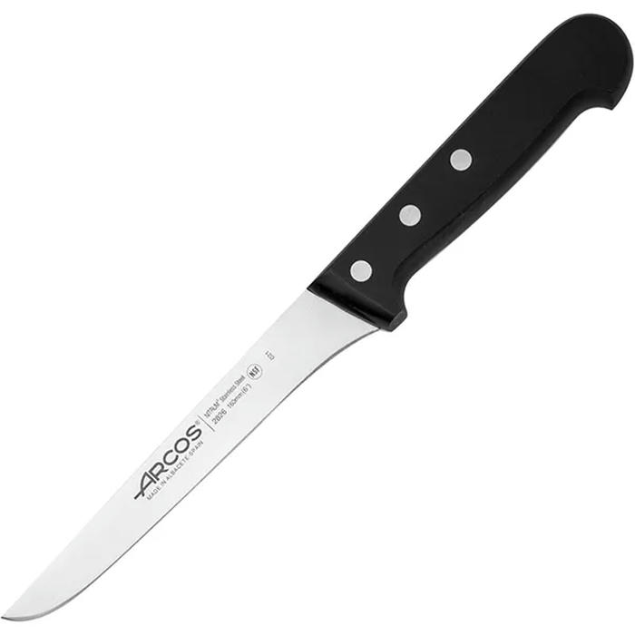 Нож для обвалки мяса «Универсал» сталь нерж.,полиоксиметилен ,L=285/160,B=20мм черный,металлич