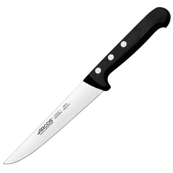 Нож кухонный «Универсал» сталь нерж. ,L=260/150,B=27мм черный,металлич